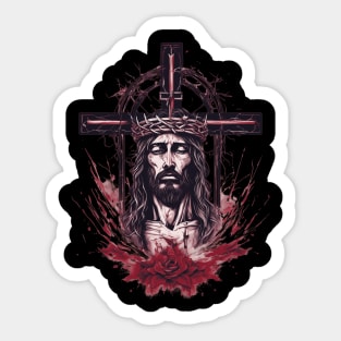 Jesus Christ the Eternal Life Sticker